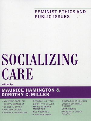 cover image of Socializing Care